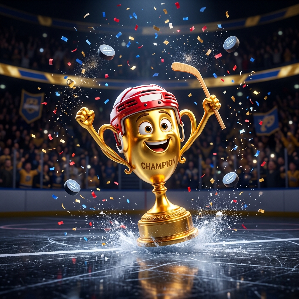 Et c'est le but ! Comment choisir le trophée parfait pour votre saison de hockey
