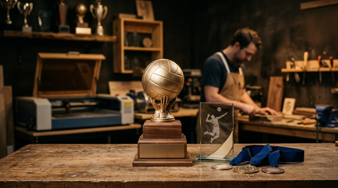 Trophées et médailles pour tournois de volleyball au Québec : guide pour les organisateurs