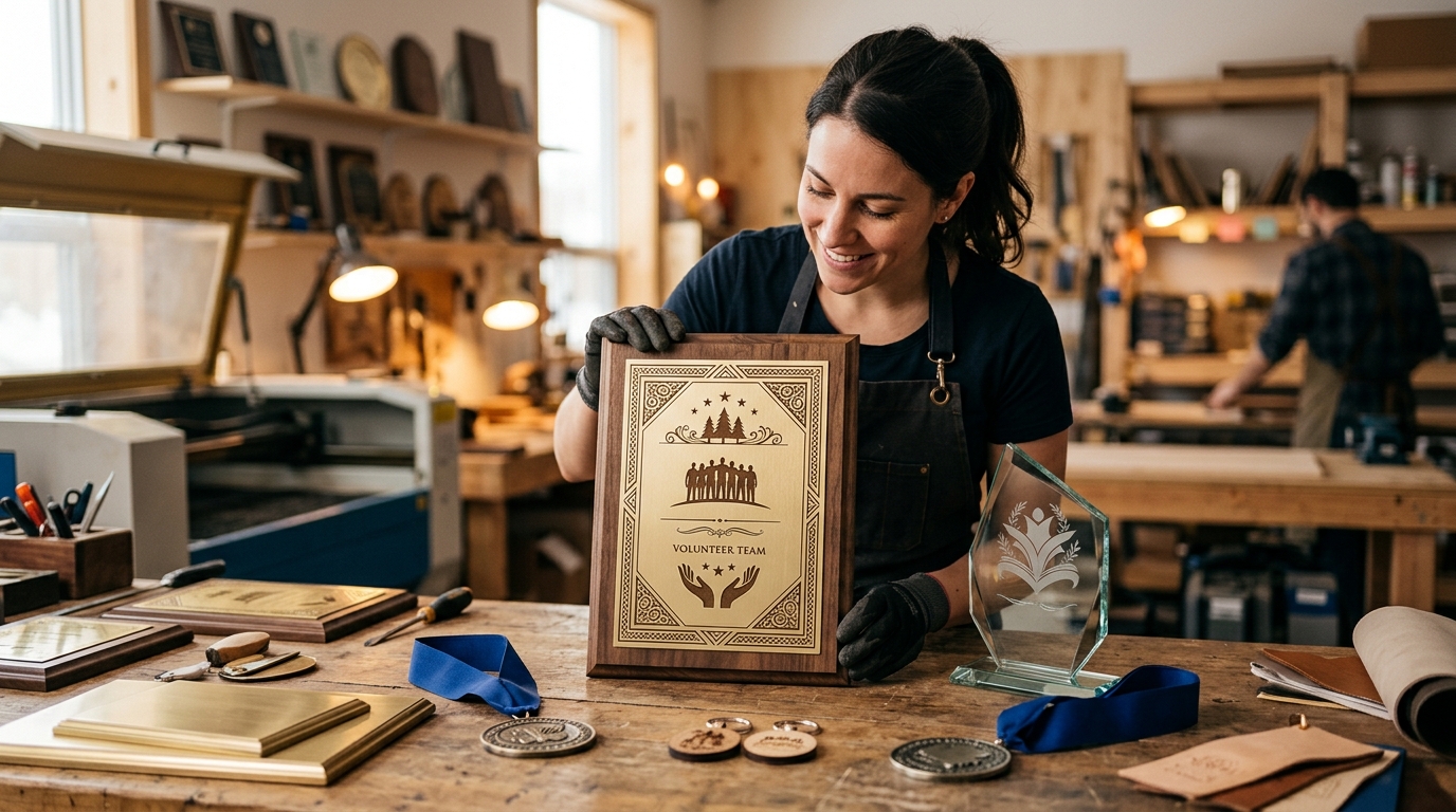 Thanking Your Volunteers: Plaques and Awards That Truly Mean Something