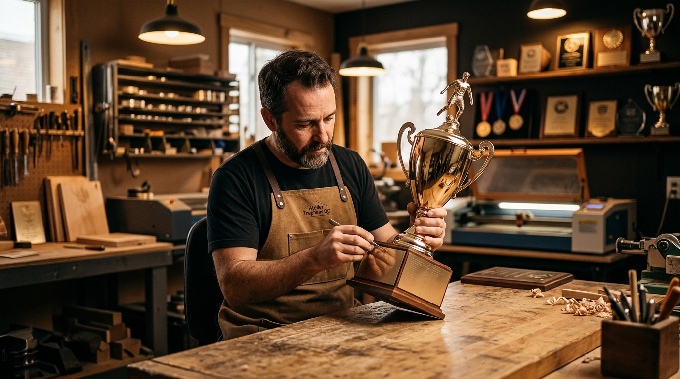 Comment une ligue a standardisé ses trophées de soccer