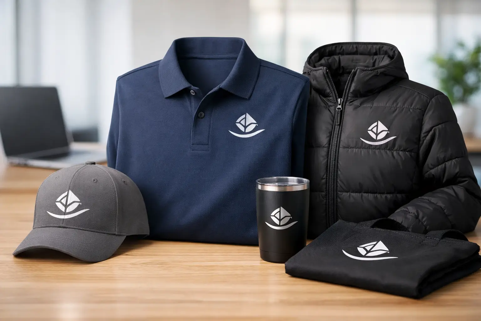 Vêtements corporatifs personnalisés avec logo