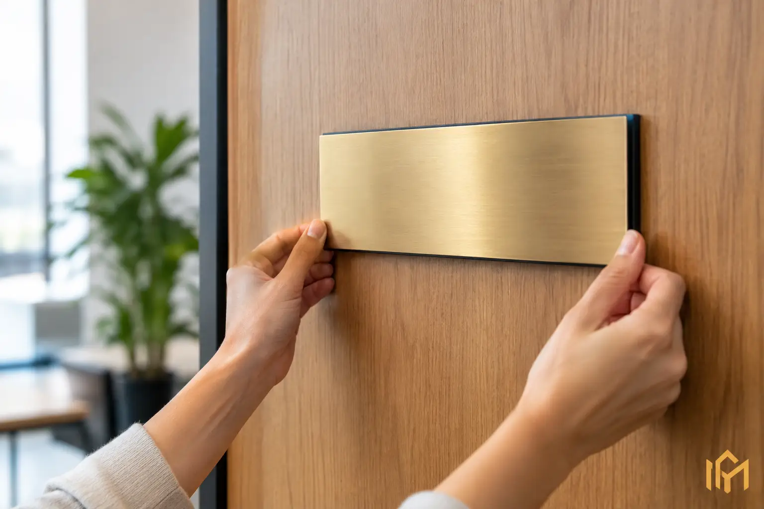 Commander une enseigne de porte sur mesure