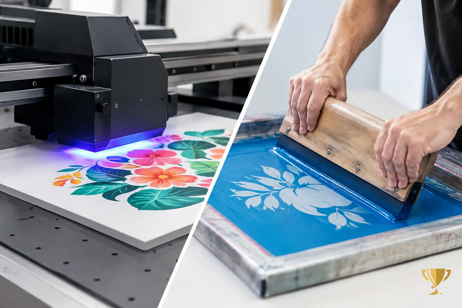 UV versus sérigraphie : quel marquage choisir ?