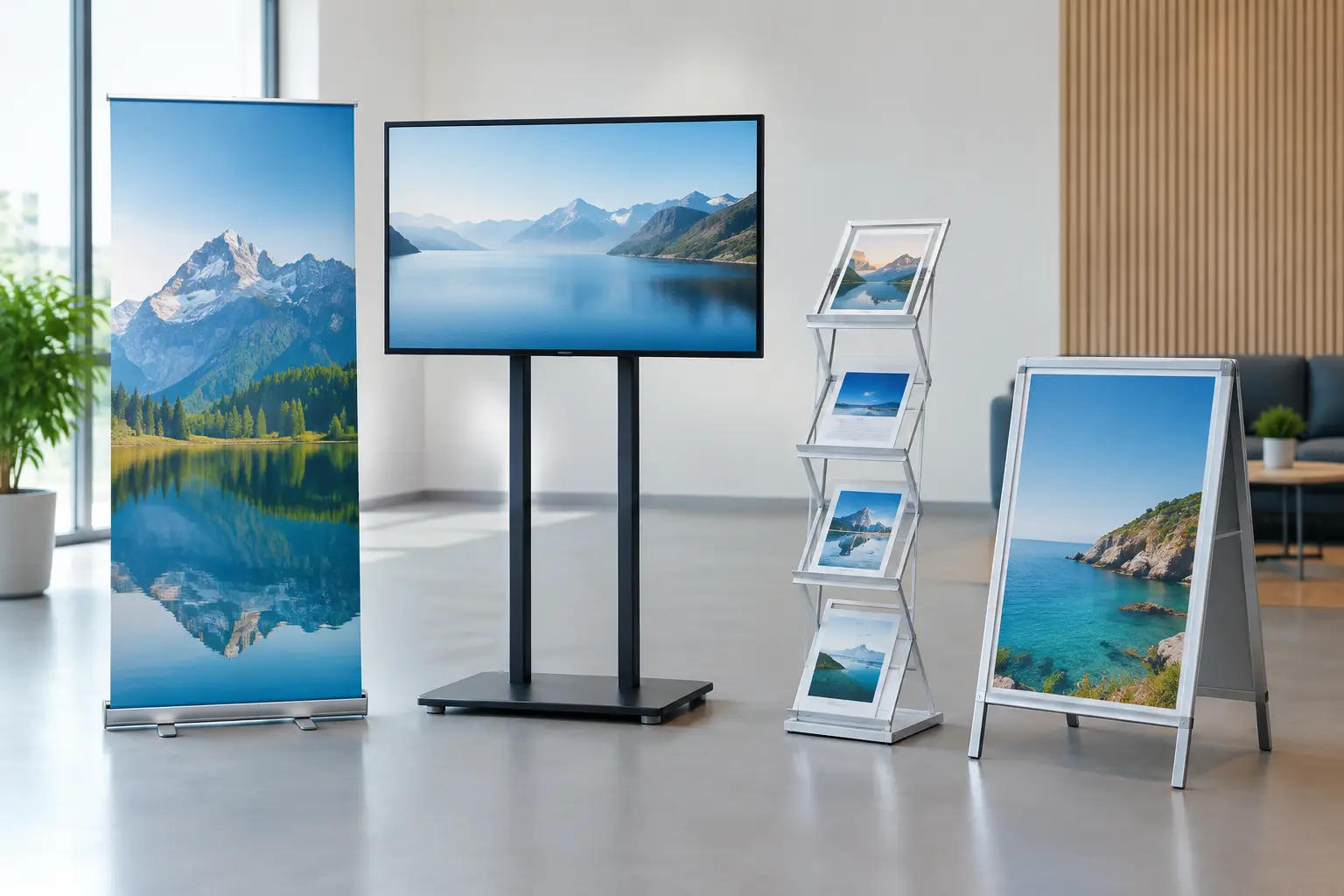 Meilleurs supports pour affichage professionnel