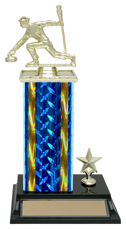 Trophée colonne diamant