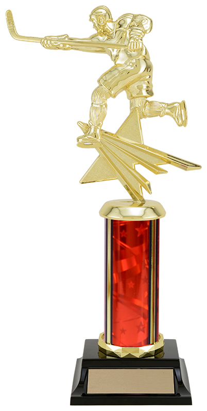Trophée colonne étoile ruban