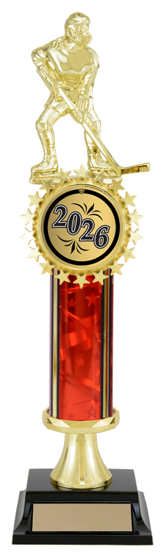 Trophée colonne étoile ruban