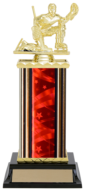 Trophée colonne étoile ruban