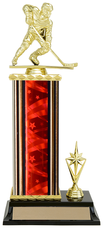 Trophée colonne étoile ruban
