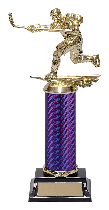 Trophée colonne fibre de carbone