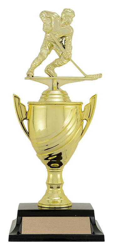 Coupe Angelo avec figurine or 9 po