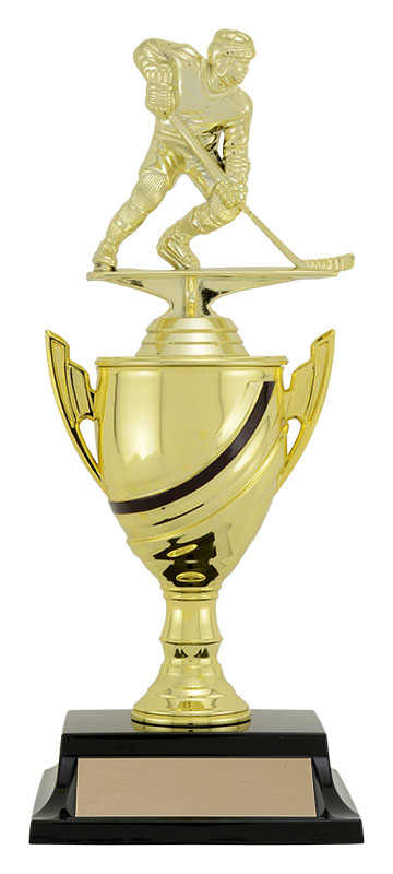 Coupe Angelo avec figurine noire 9 po