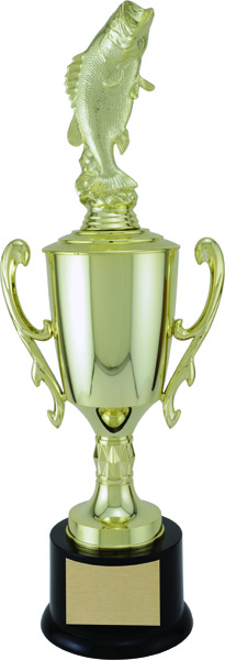 Coupe calice or 16 3/4 po — 16¾ po · Réf. PDU-AT22CPCH235G — gravure personnalisée — Mr Trophée