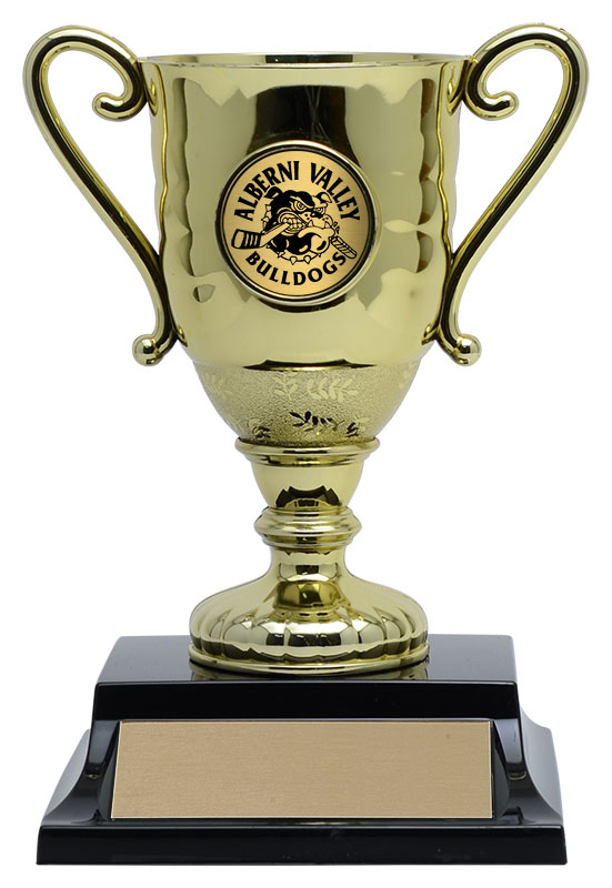 Coupe Hugo noire dorée moyenne
