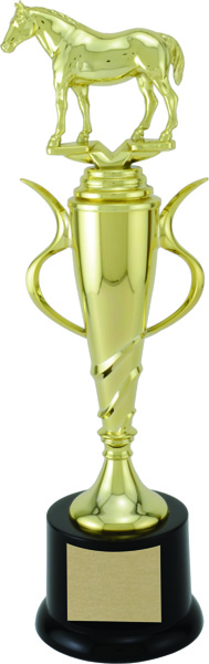 Coupe spirale dorée moyenne