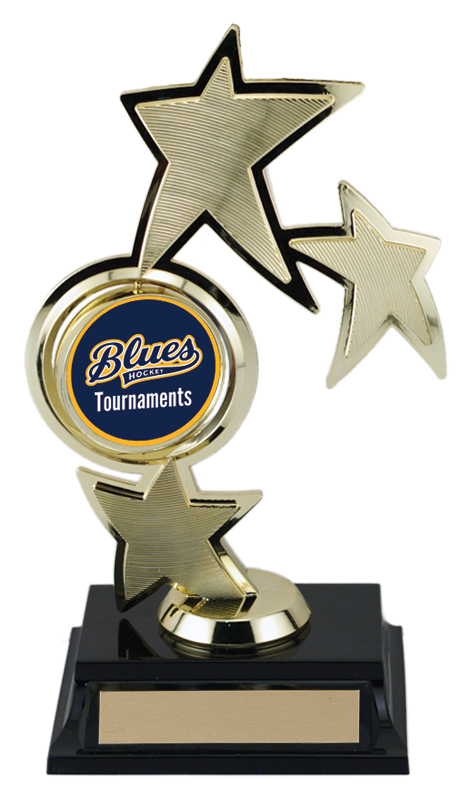 Trophée figurine sport spinning 8-3/4 po