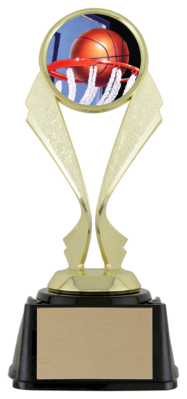Trophée baseball basketball Riser 7 1/8 po