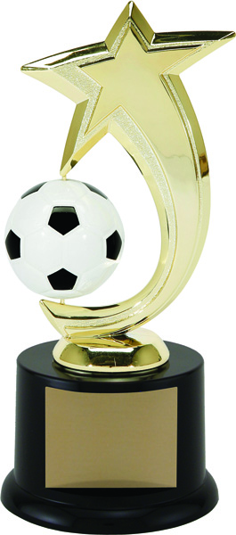 Trophée soccer étoile spinning 8 po