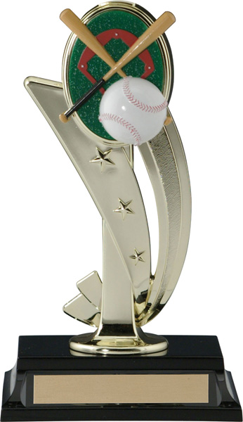 Trophée 3D sport baseball
