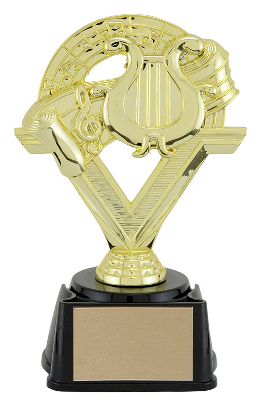 Trophée figurine Virago 7¼ po or