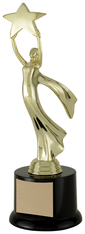 Trophée étoile victoire féminin 8 po