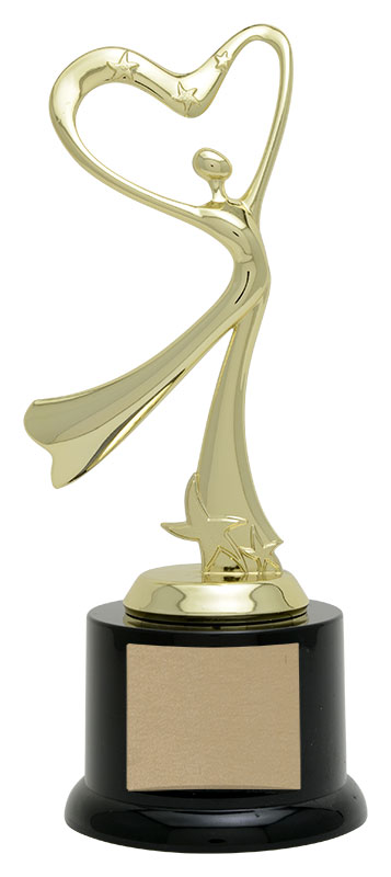 Trophée figurine danse moderne 8-1/2 po