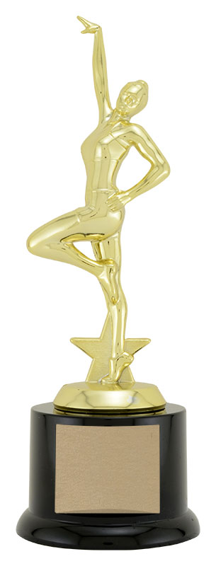Trophée danse contemporaine réussite 9-1/8 po