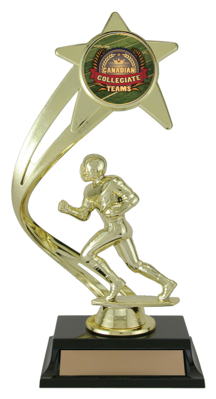 Trophée sport Shooting Star 10 po or