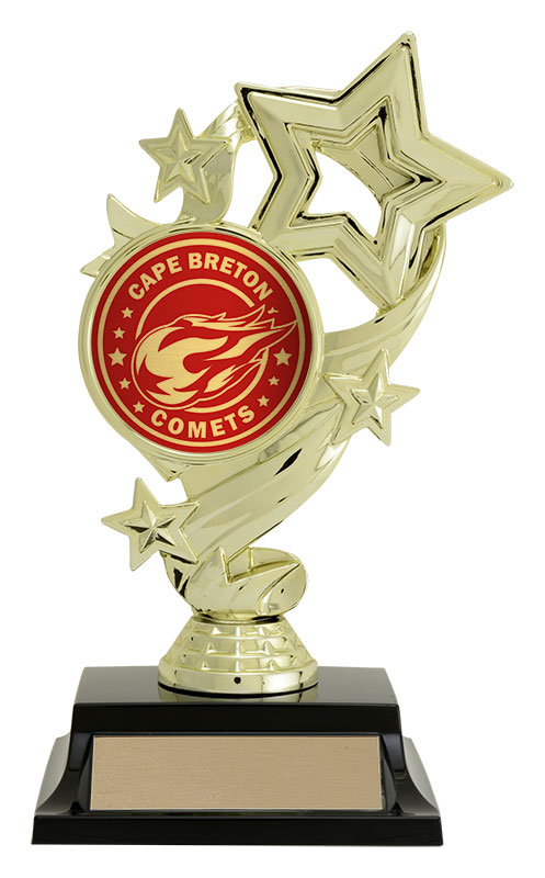 Trophée colonne Star Banner 7 po