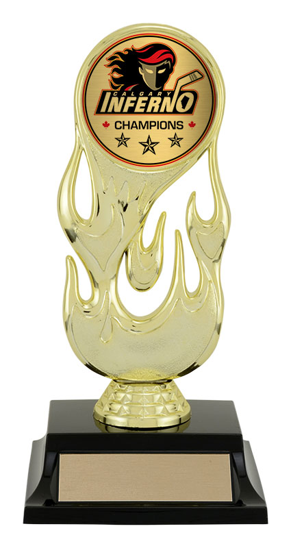 Trophée colonne HotRod 7 po