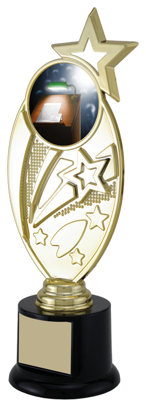 Trophée support figurine étoile 9-1/4 po