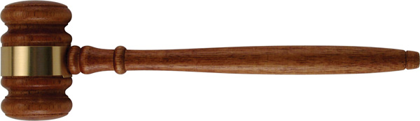 Plaque maillet base noyer