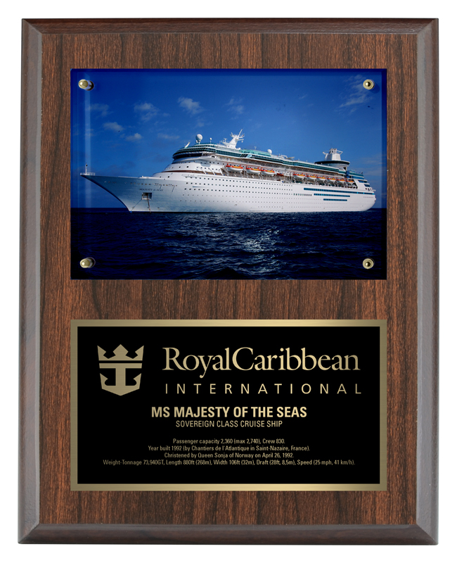 Plaque photo montage en surface