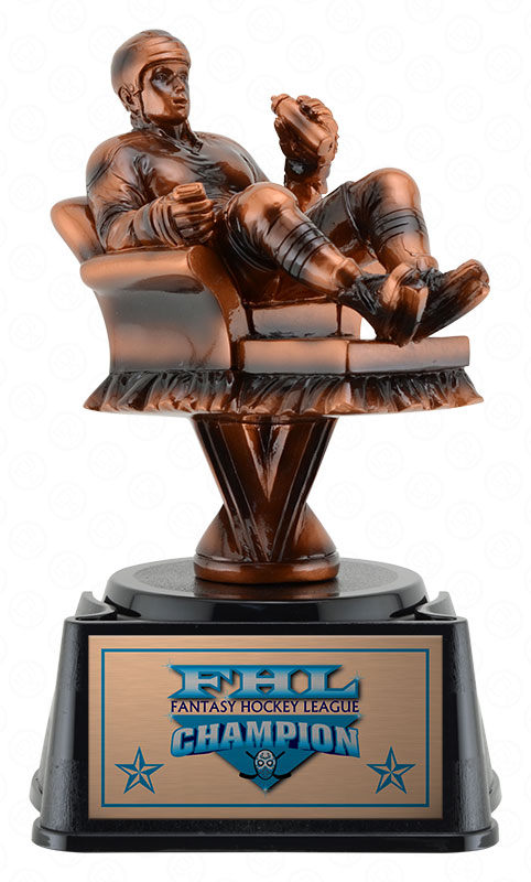 Trophée hockey Fantasy avec base