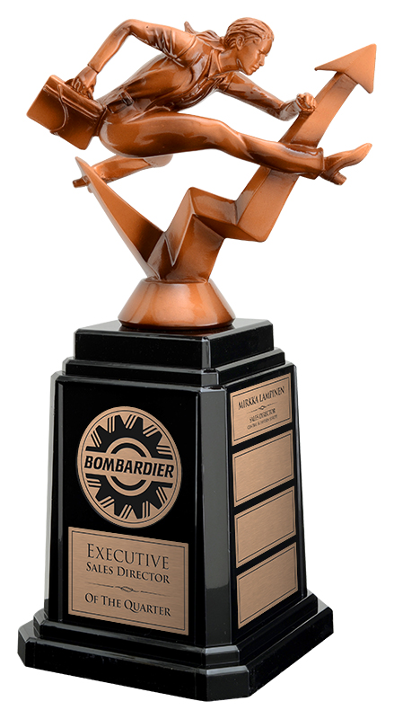 Trophée résine Iceberg Exécutif tour 11 po