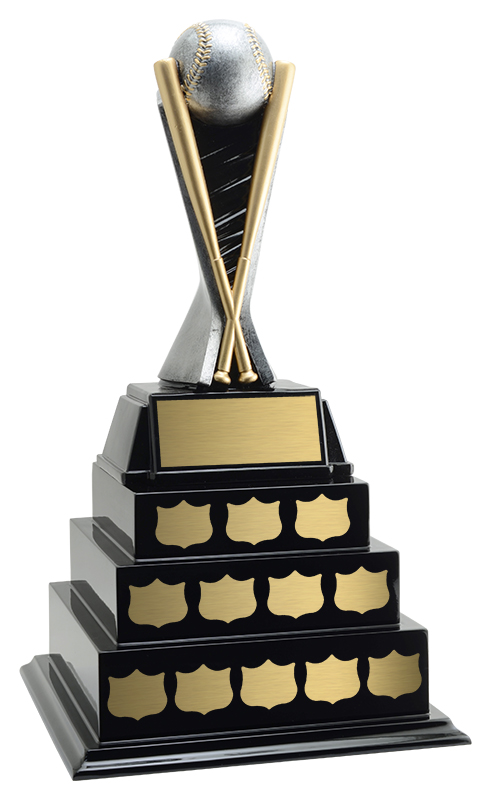 Trophée résine annuel World Class 18¾ po