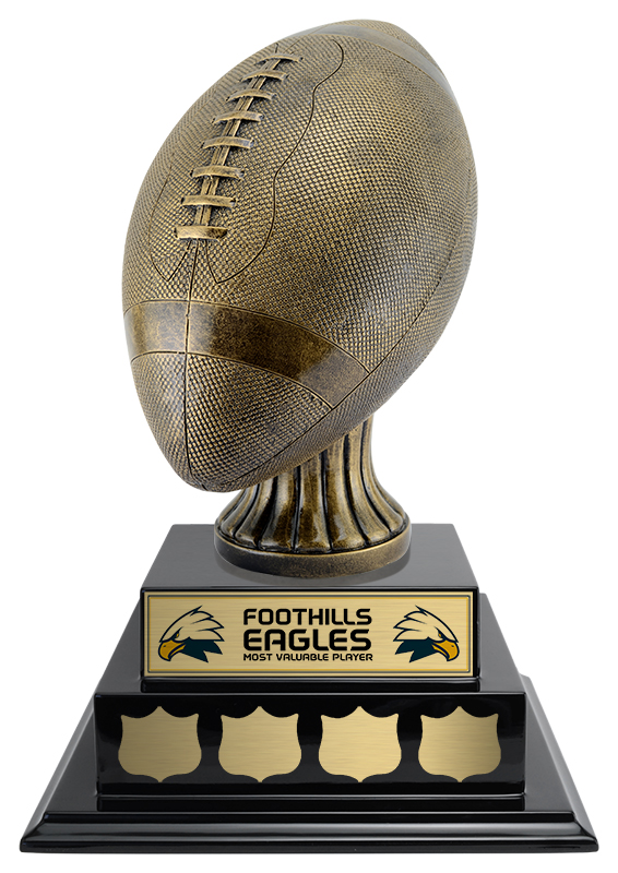 Trophée résine XL football annuel 15 po