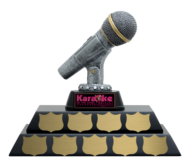 Trophée résine pompier Keeper