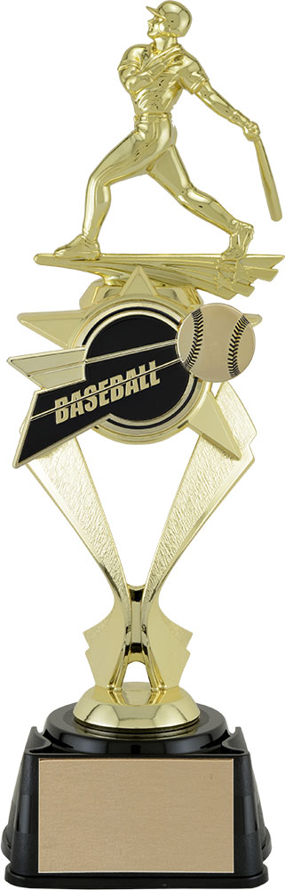 Trophée baseball avec figurine