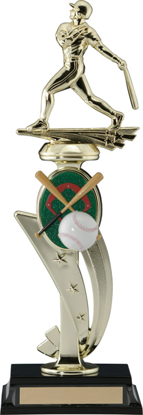 Trophée 3D sport baseball figurine