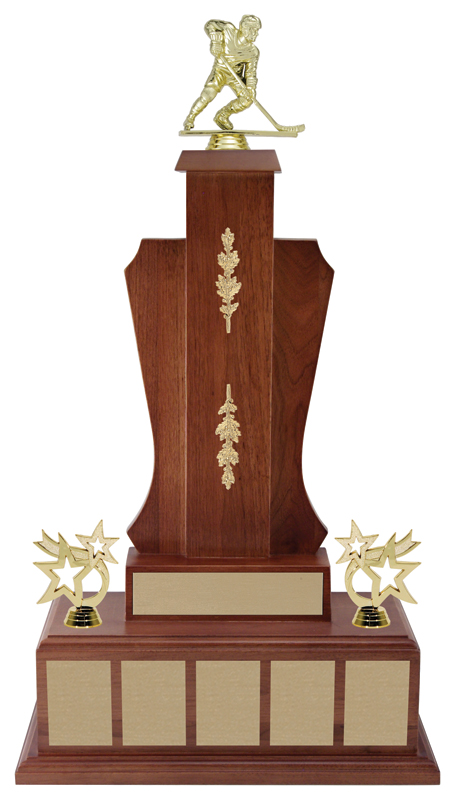 Coupe Castlefield fini noyer 27 po