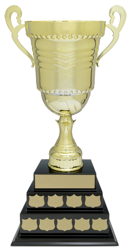 Trophée Ossington base piano noir or