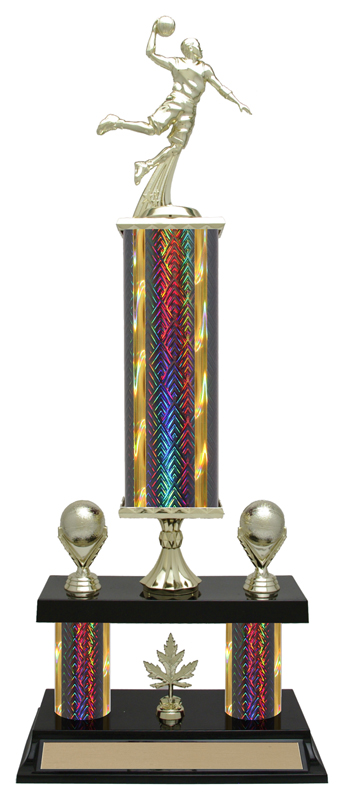 Trophée colonne classique personnalisé – gravure incluse