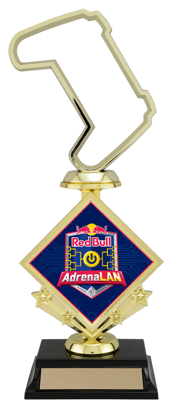 Trophée eSports Diamond Star 13 po
