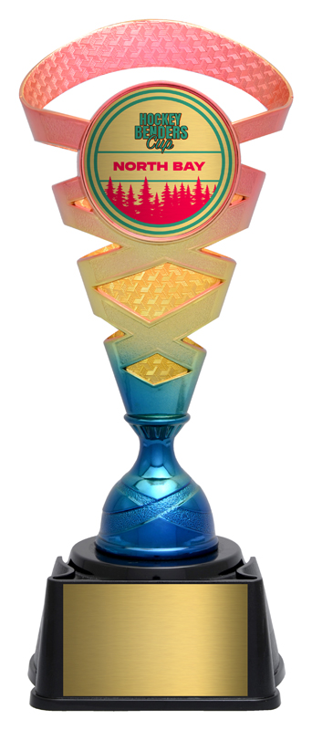 Trophée support Intrepid vivid 9-3/8 po