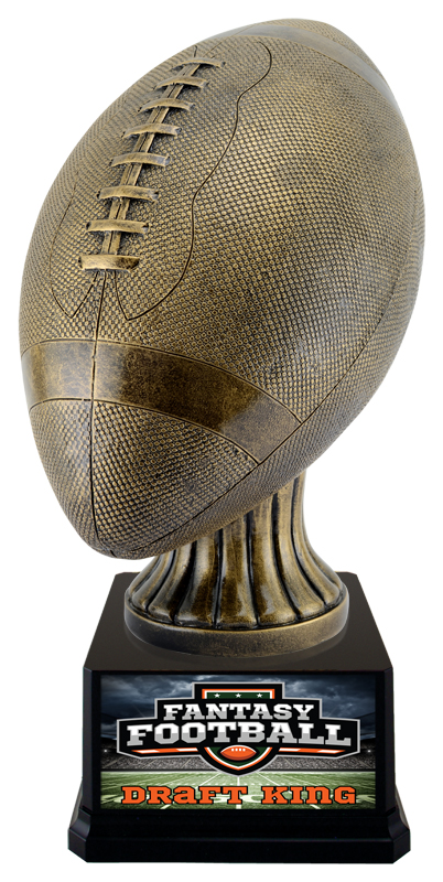 Trophée résine XL football base 13½ po