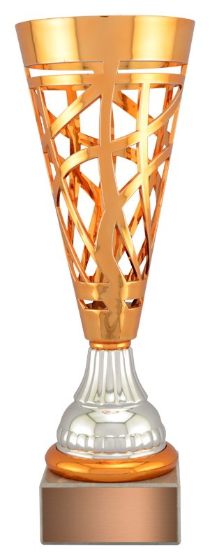 Coupe Olympia bronze 10 po — 10 po · Réf. PDU-CP00761Z — gravure personnalisée — Mr Trophée