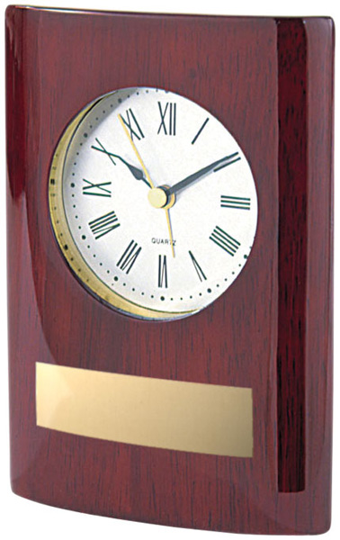 Horloge de table rosewood 2 po