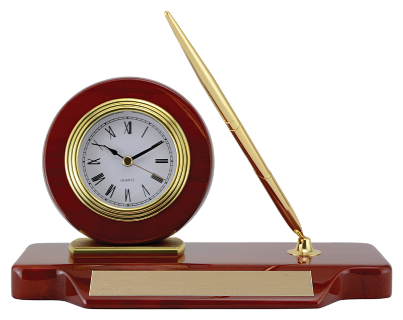 Ensemble de bureau horloge 4¾ po