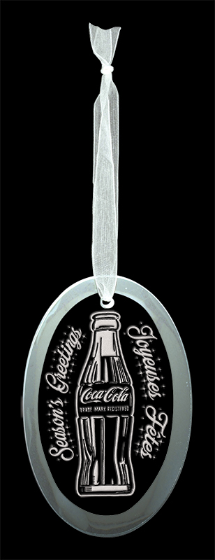 Cristal cœur ovale 3 po